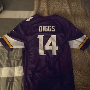 Nike Stefon Diggs Minnesota Vikings Purple Vapor Limited Jersey Men’s Size L